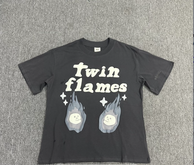 Broken Planet Letter Foam Print Hoodie Suit