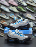Crystal Blue Retro Runner – White/Grey/Blue